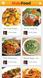Mobile Screenshot of malafood.com